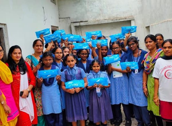 sanitary pads distribution